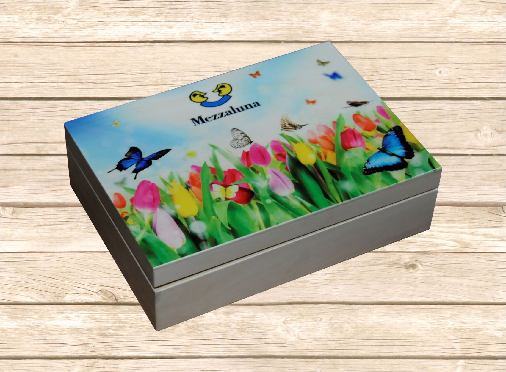 Wooden Colored Printing Box Product Kode KR07 110 Custom Design Box 